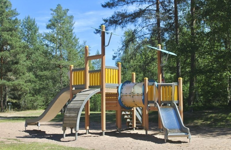 Auf dem Campingplatz